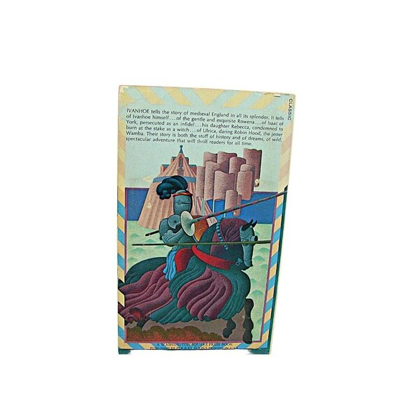 Ivanhoe by Sir Walter Scott 1972 Paperback Book Vintage Pocket Books Publishing - Picture 3 of 9